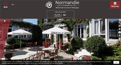 Desktop Screenshot of hotelnormandie.fr