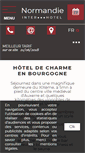 Mobile Screenshot of hotelnormandie.fr